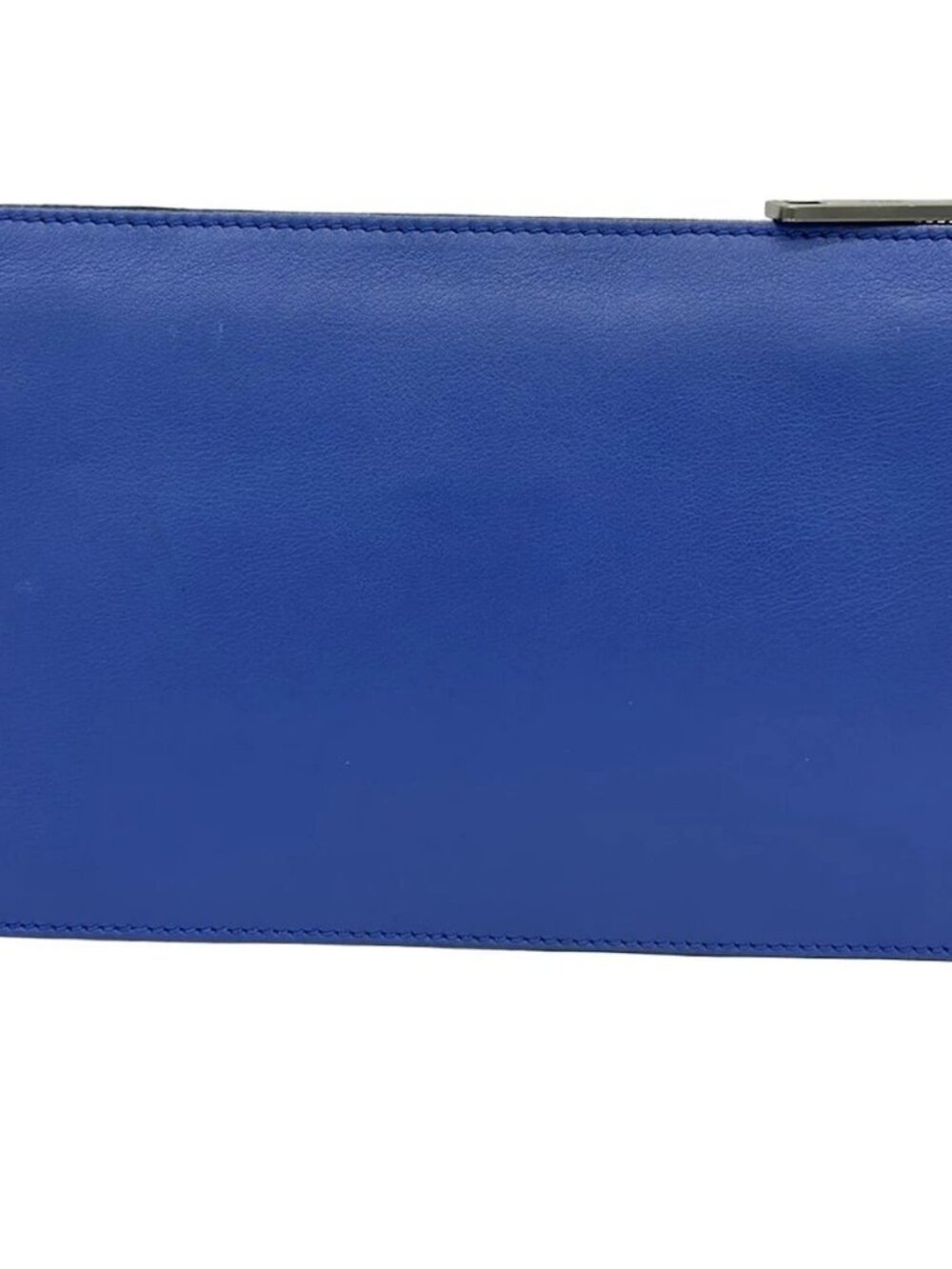 FENDI Bag Bugs 7VA350 Blue Multi Leather - Clutch Bag - Picture 3 of 15